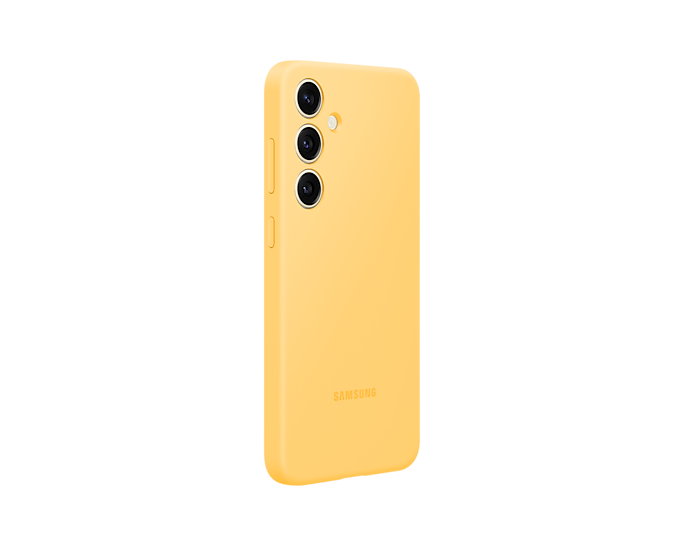 Samsung Galaxy S24 Plus Silicone Case | Yellow Samsung Galaxy S24 Plus Silicone Case | Yellow